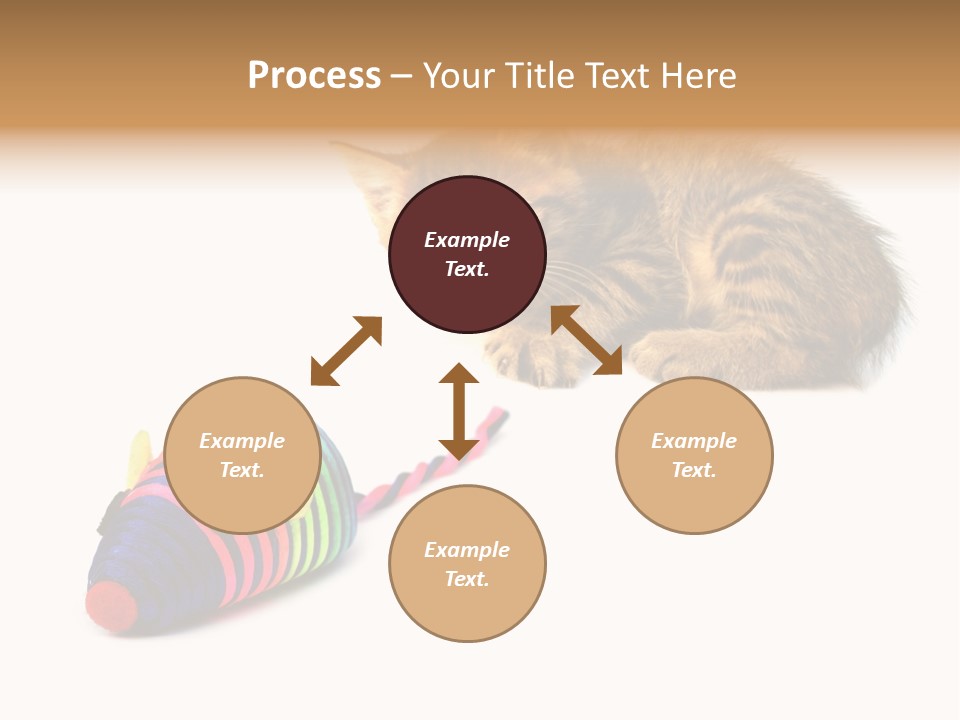 Toy Mouse Horizontal Mice PowerPoint Template