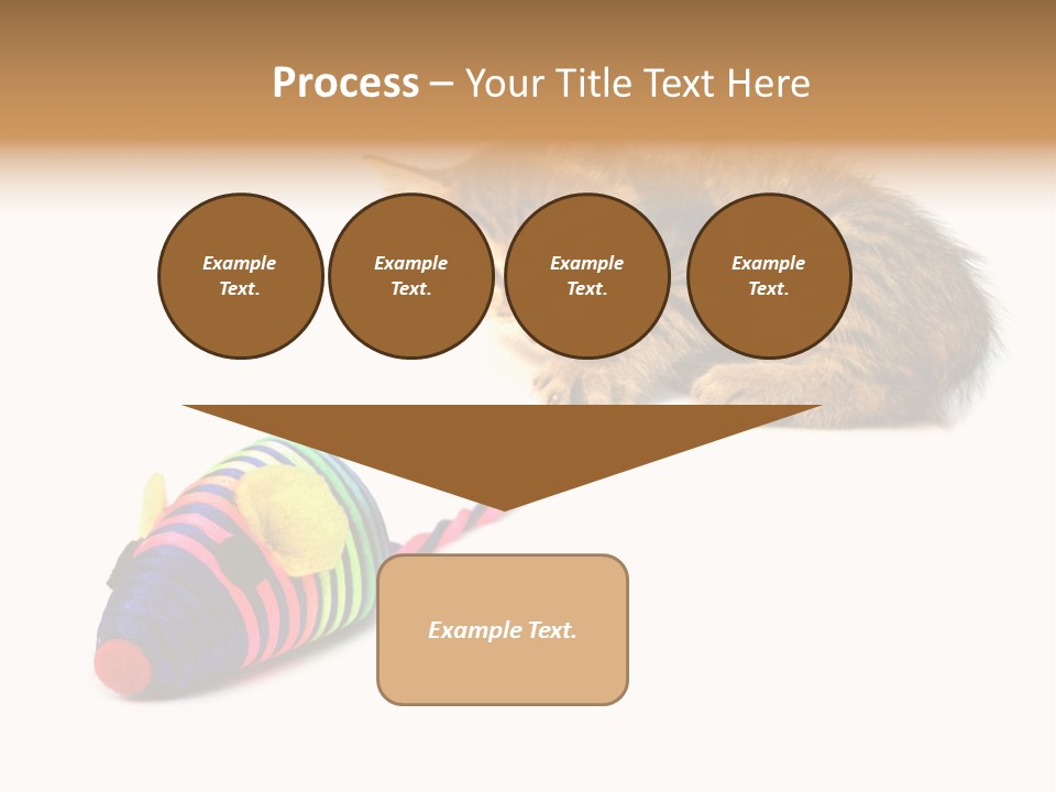 Toy Mouse Horizontal Mice PowerPoint Template