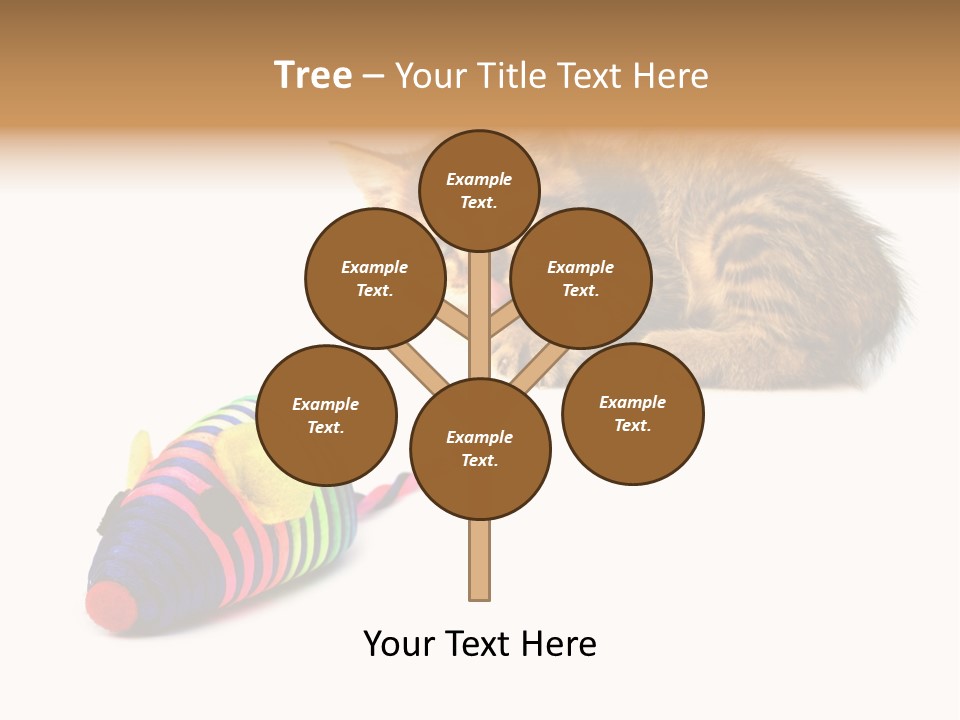 Toy Mouse Horizontal Mice PowerPoint Template