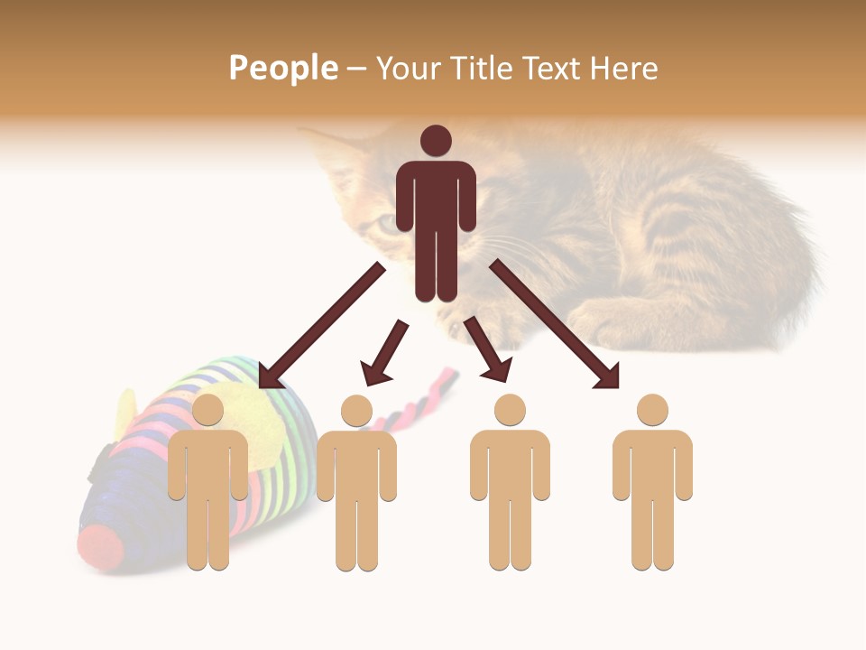 Toy Mouse Horizontal Mice PowerPoint Template