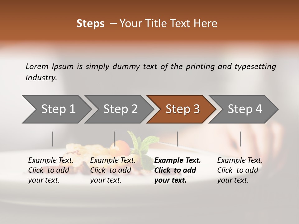 Healthy Female Fresh PowerPoint Template