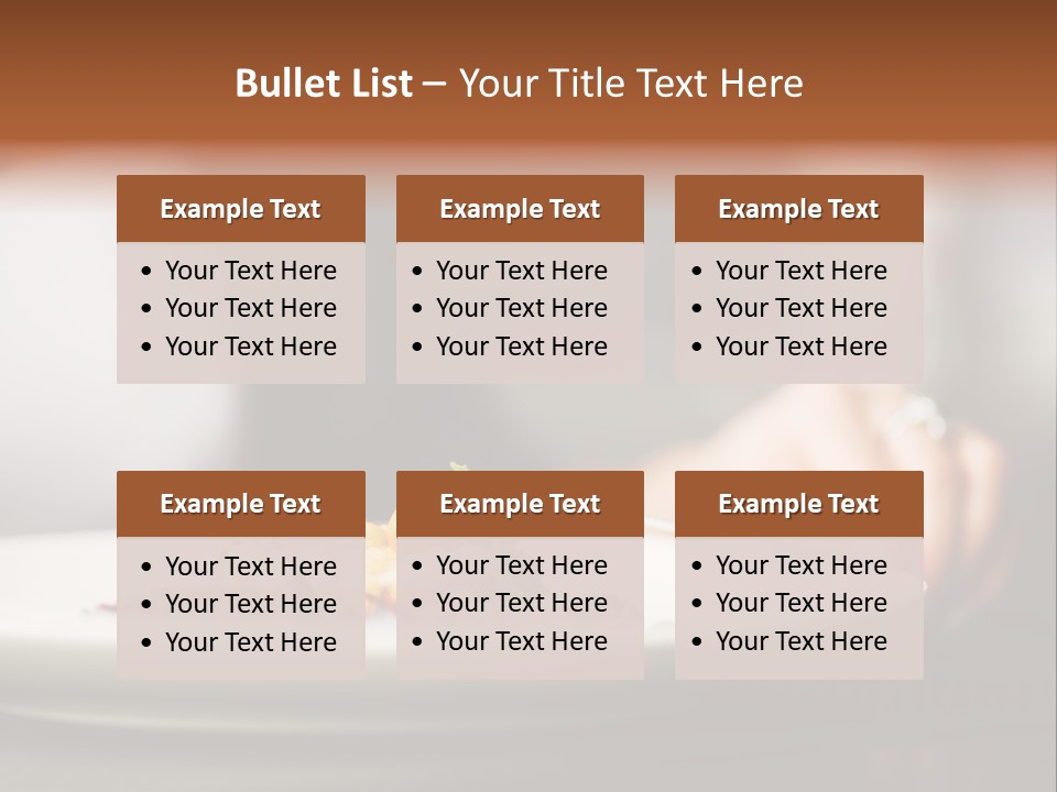 Healthy Female Fresh PowerPoint Template