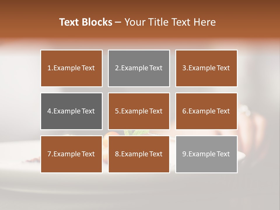 Healthy Female Fresh PowerPoint Template