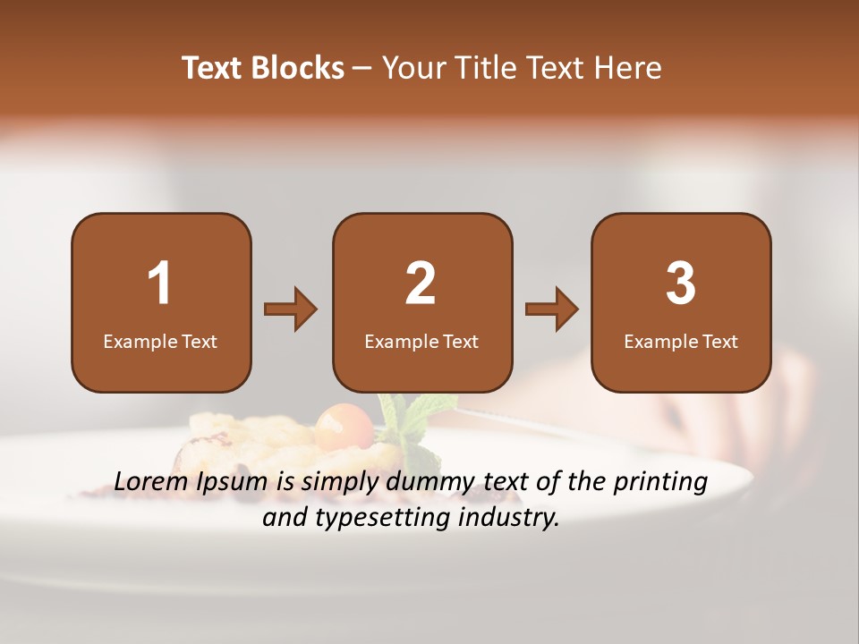 Healthy Female Fresh PowerPoint Template