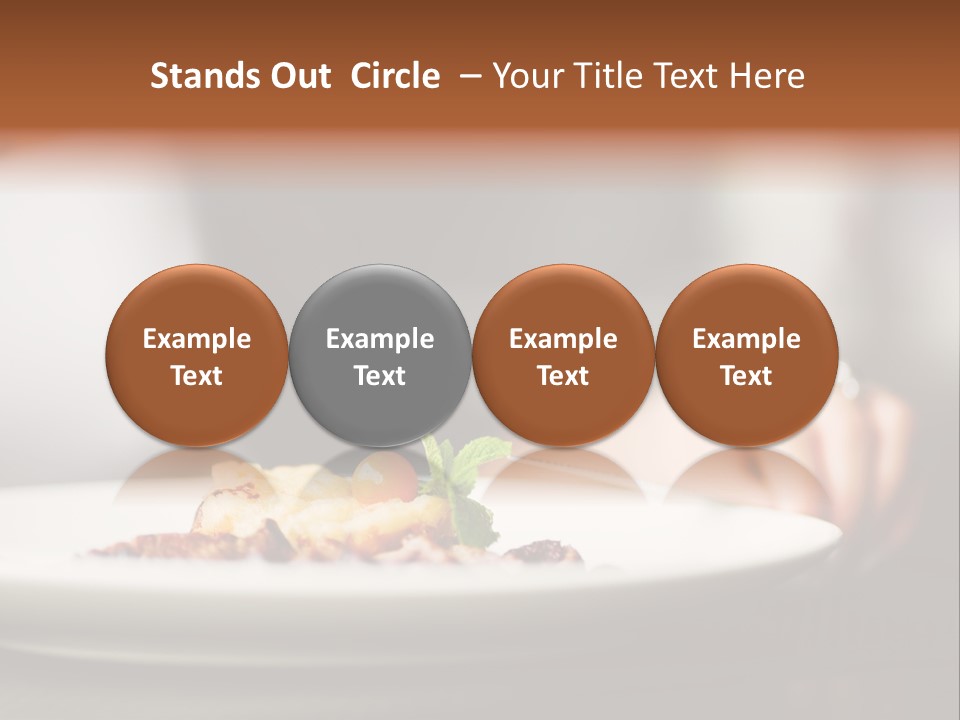 Healthy Female Fresh PowerPoint Template