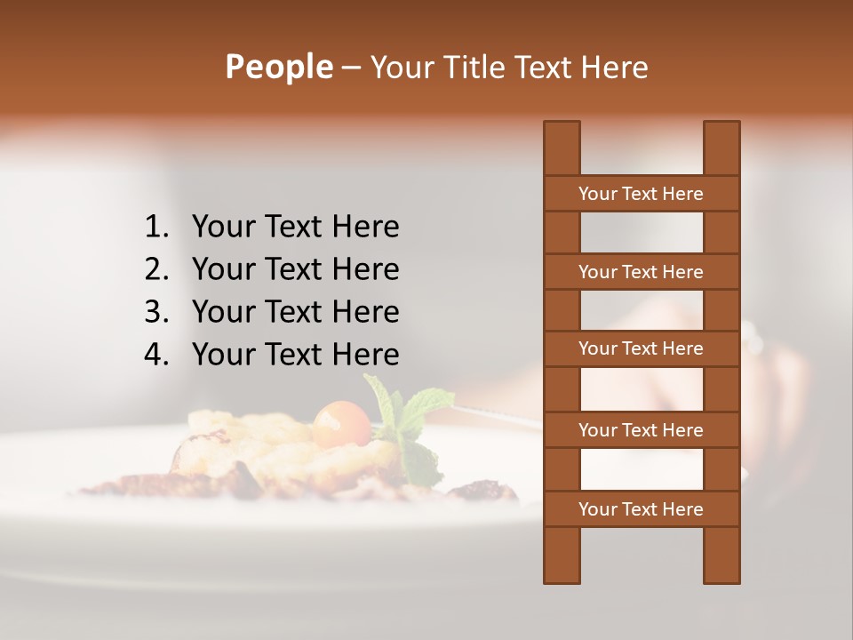 Healthy Female Fresh PowerPoint Template