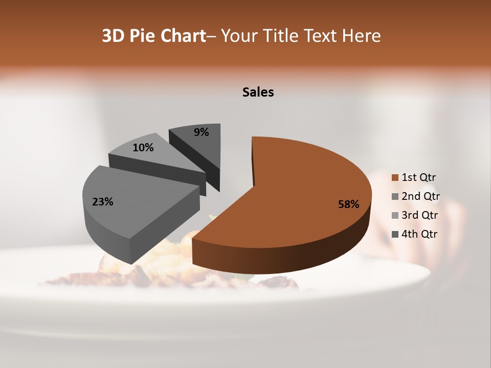 Healthy Female Fresh PowerPoint Template
