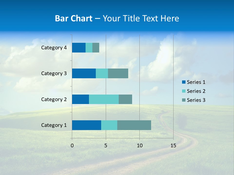 Rural Sunrise Sunny PowerPoint Template