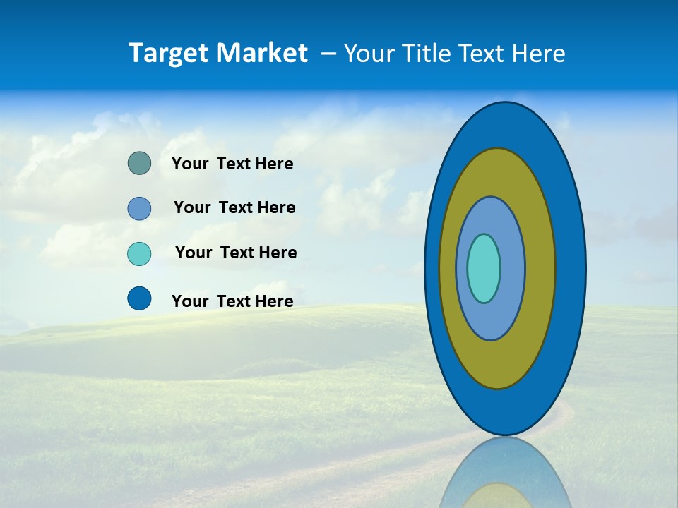 Rural Sunrise Sunny PowerPoint Template
