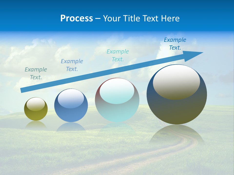 Rural Sunrise Sunny PowerPoint Template