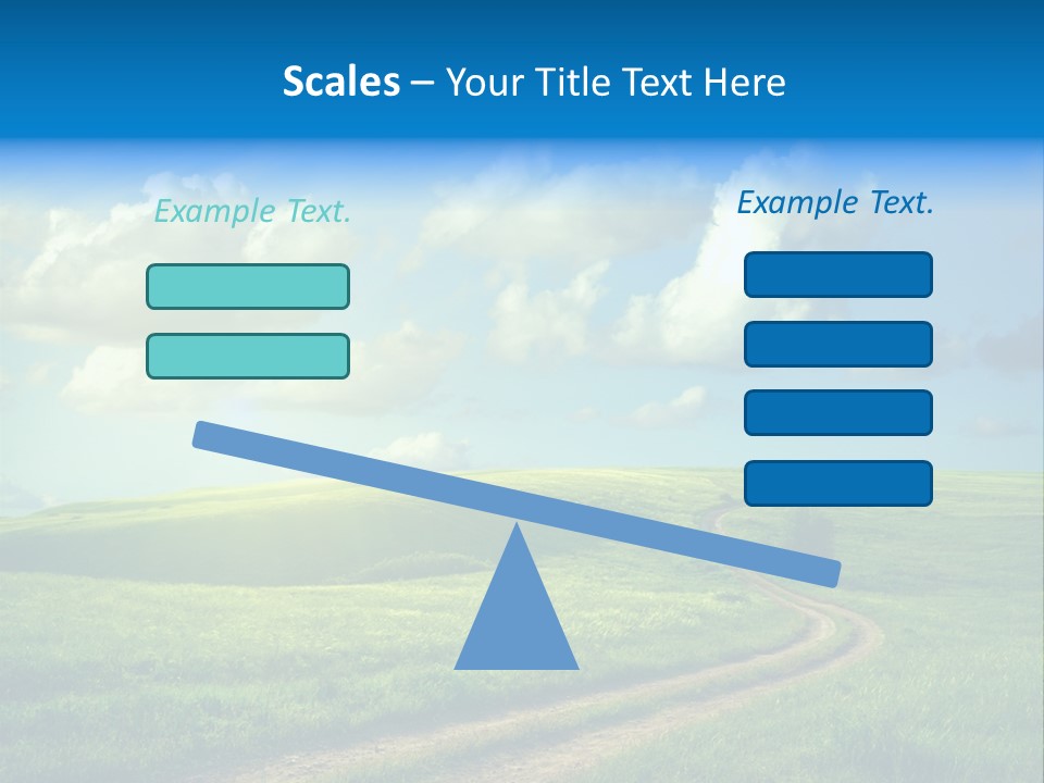 Rural Sunrise Sunny PowerPoint Template