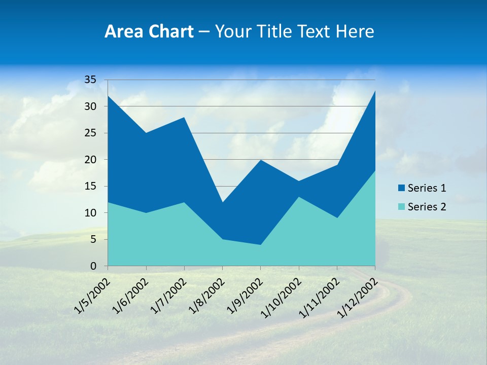 Rural Sunrise Sunny PowerPoint Template