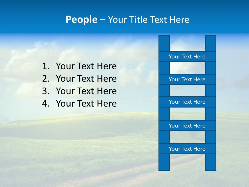Rural Sunrise Sunny PowerPoint Template