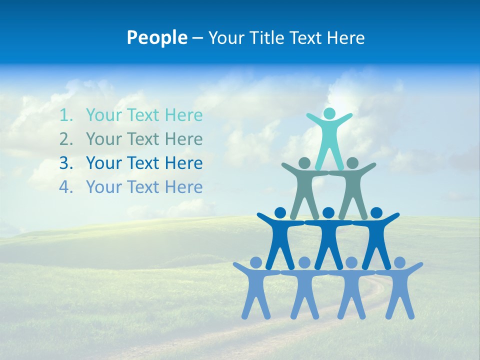 Rural Sunrise Sunny PowerPoint Template