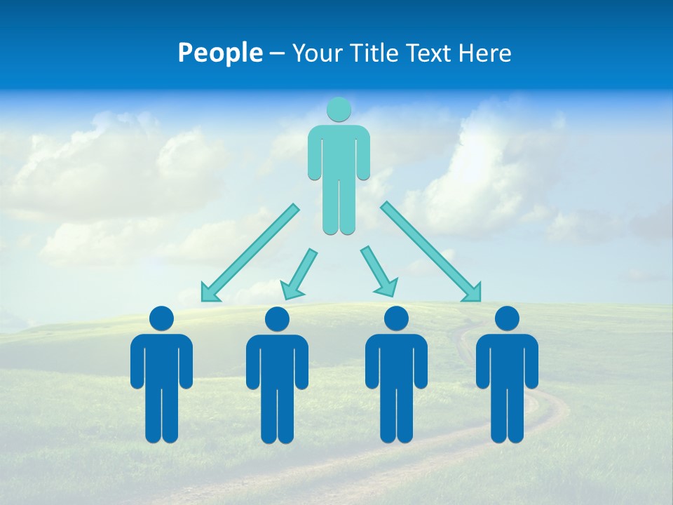 Rural Sunrise Sunny PowerPoint Template