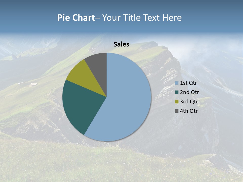 Summer Sky Sun PowerPoint Template