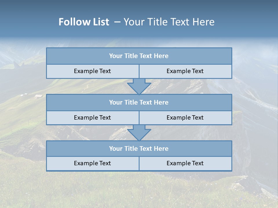 Summer Sky Sun PowerPoint Template