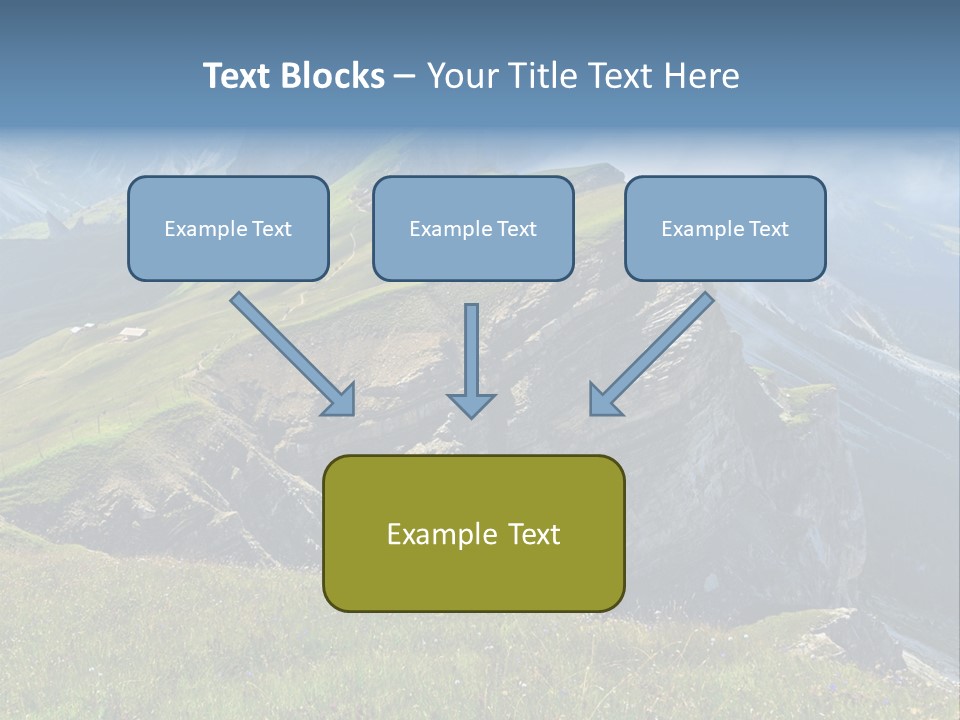 Summer Sky Sun PowerPoint Template