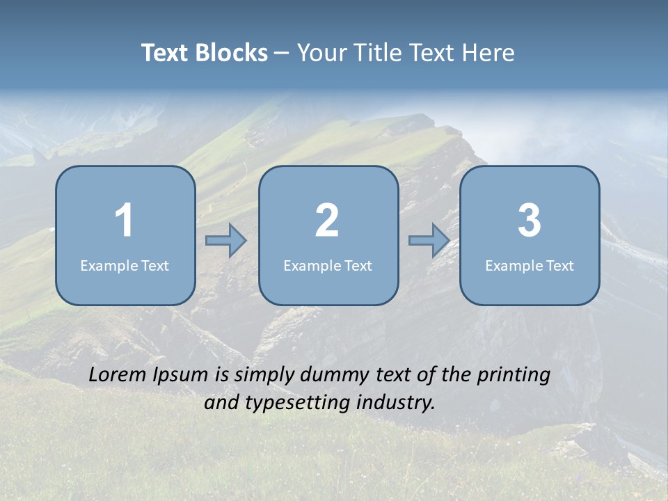 Summer Sky Sun PowerPoint Template
