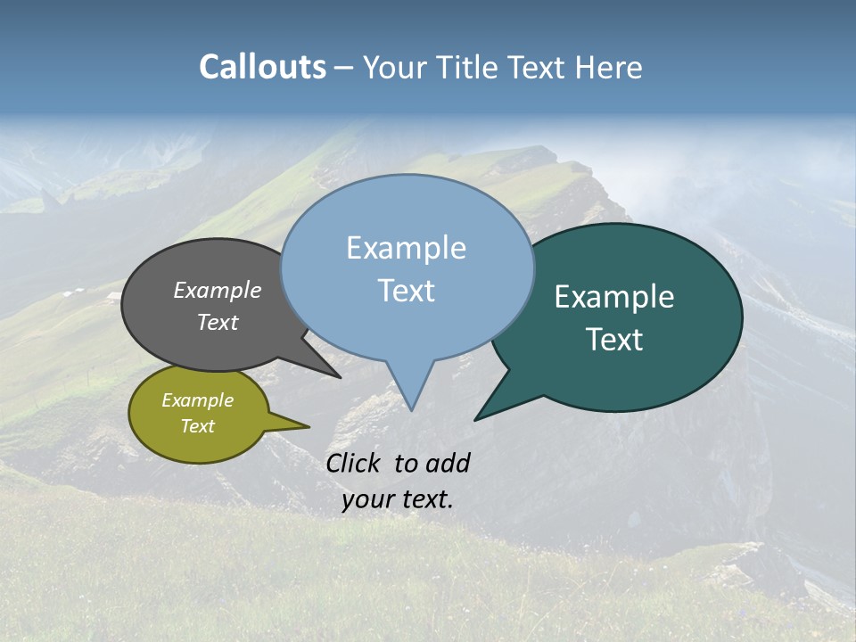 Summer Sky Sun PowerPoint Template