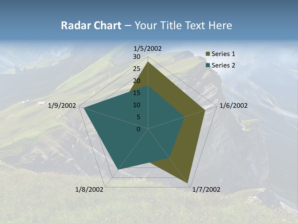 Summer Sky Sun PowerPoint Template