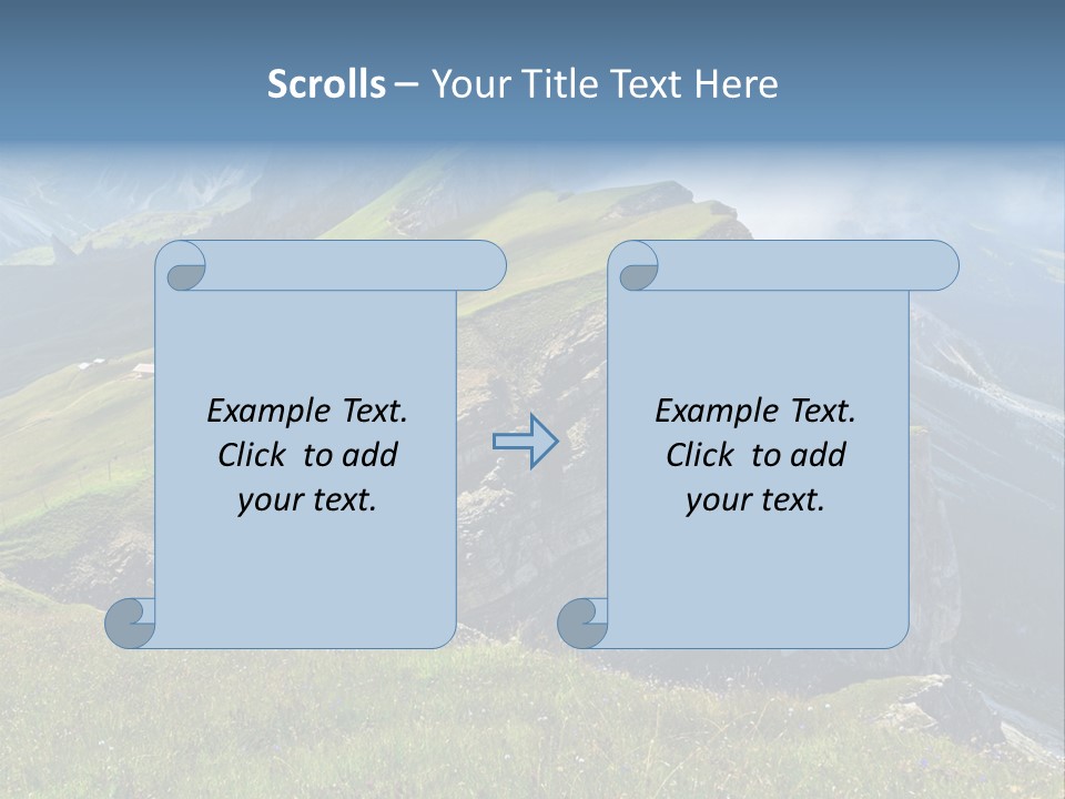 Summer Sky Sun PowerPoint Template