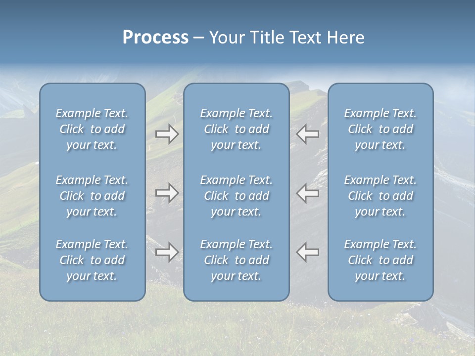 Summer Sky Sun PowerPoint Template