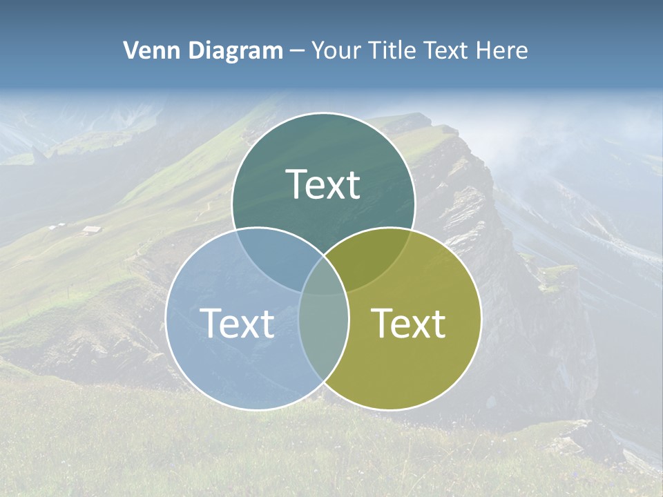 Summer Sky Sun PowerPoint Template