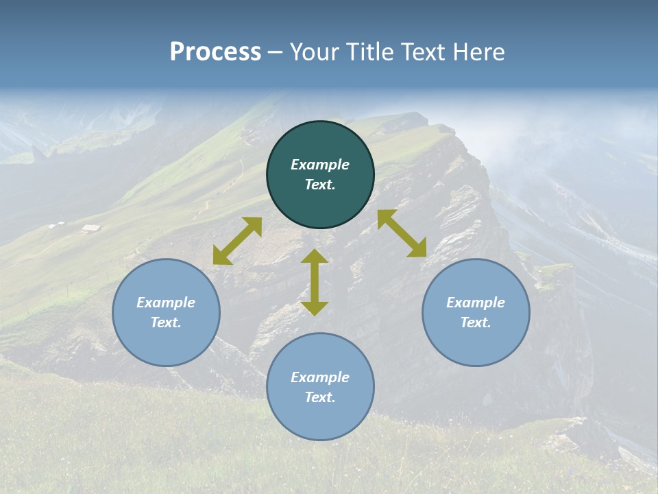 Summer Sky Sun PowerPoint Template