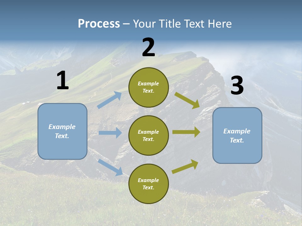 Summer Sky Sun PowerPoint Template