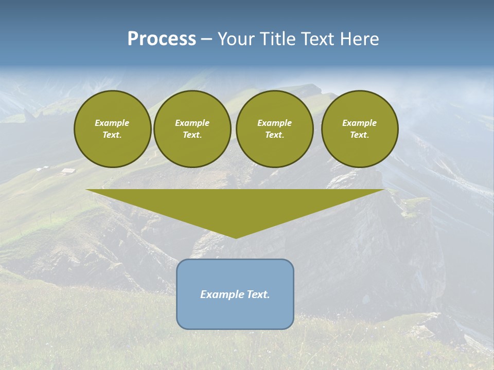 Summer Sky Sun PowerPoint Template