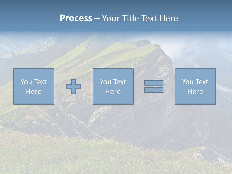 Summer Sky Sun PowerPoint Template