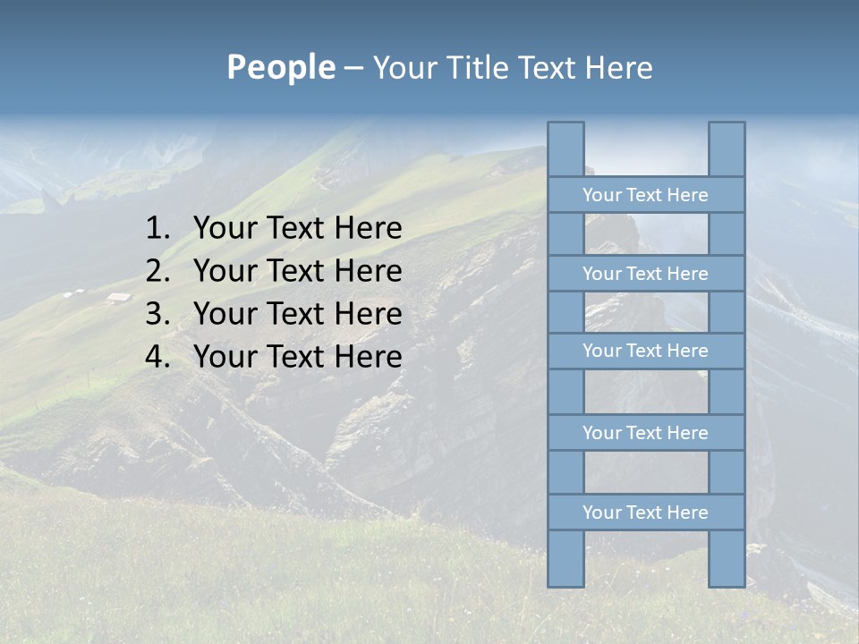 Summer Sky Sun PowerPoint Template