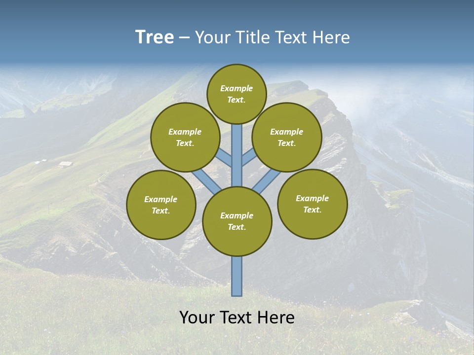 Summer Sky Sun PowerPoint Template