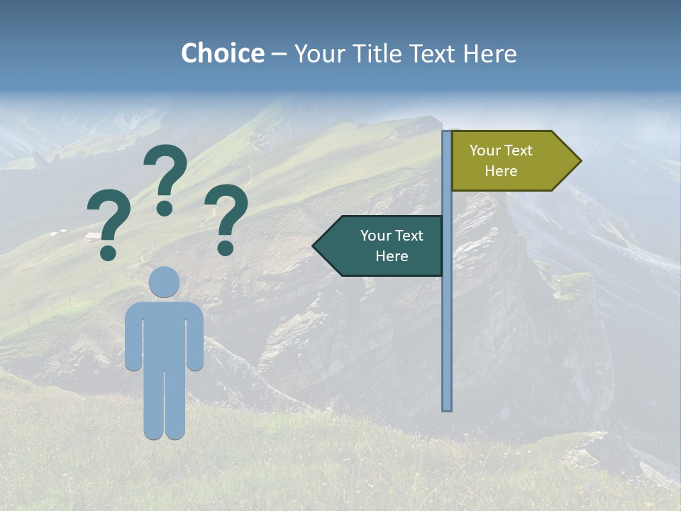 Summer Sky Sun PowerPoint Template