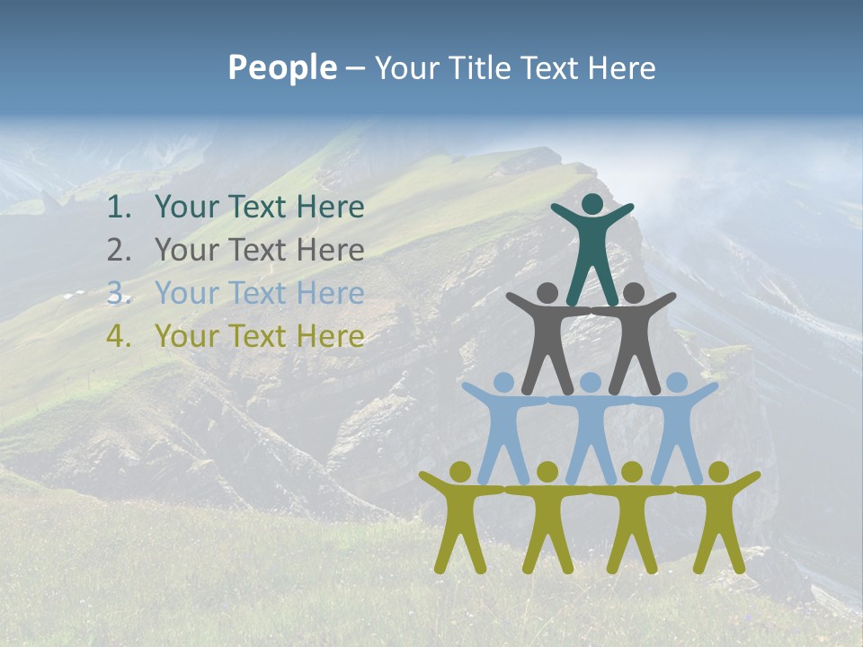 Summer Sky Sun PowerPoint Template