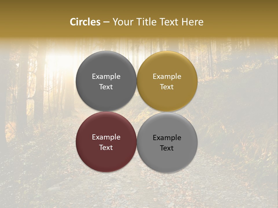 Landscape Panoramic Nonurban PowerPoint Template