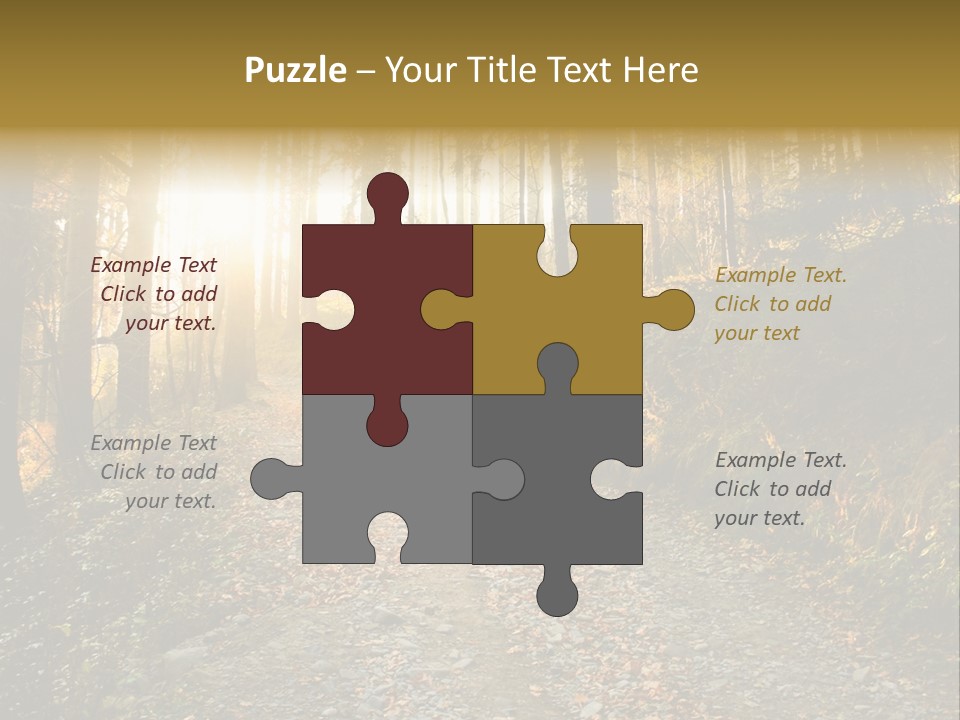 Landscape Panoramic Nonurban PowerPoint Template