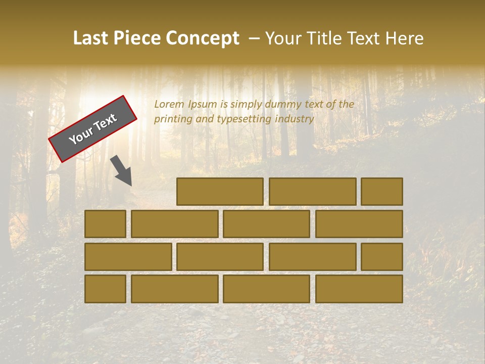 Landscape Panoramic Nonurban PowerPoint Template