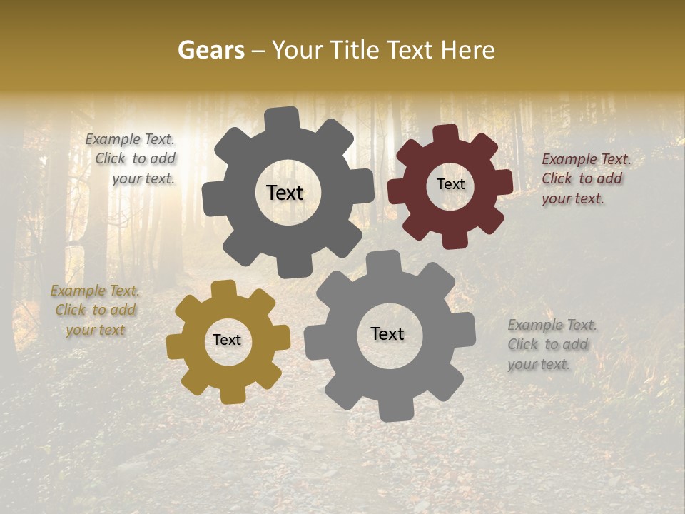 Landscape Panoramic Nonurban PowerPoint Template