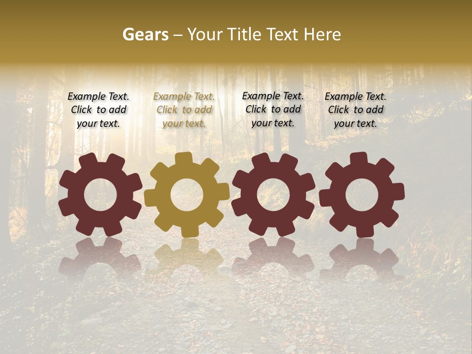 Landscape Panoramic Nonurban PowerPoint Template