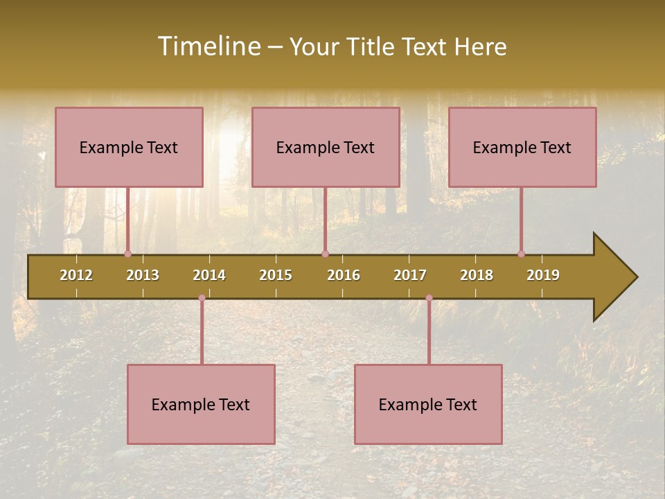 Landscape Panoramic Nonurban PowerPoint Template