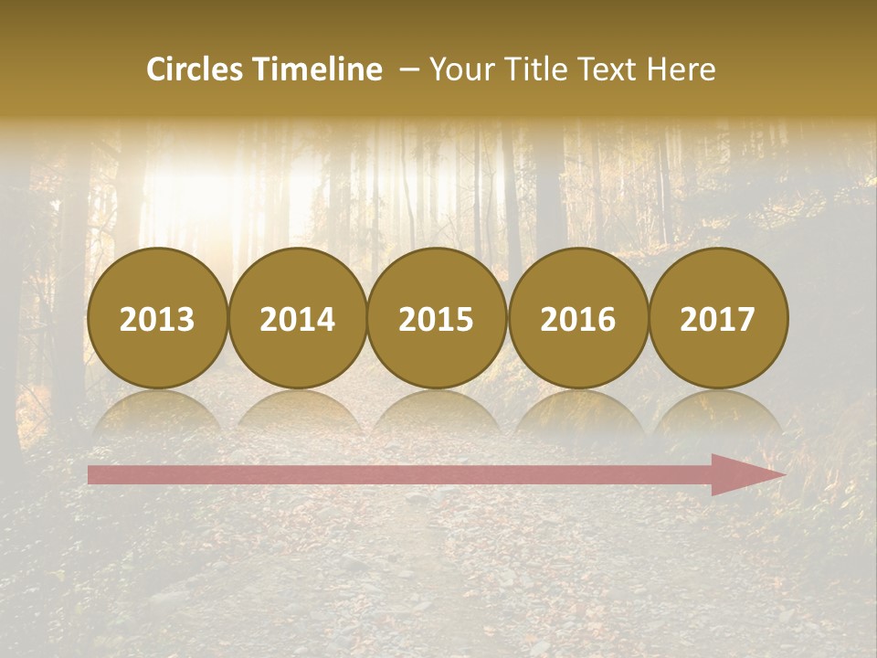 Landscape Panoramic Nonurban PowerPoint Template