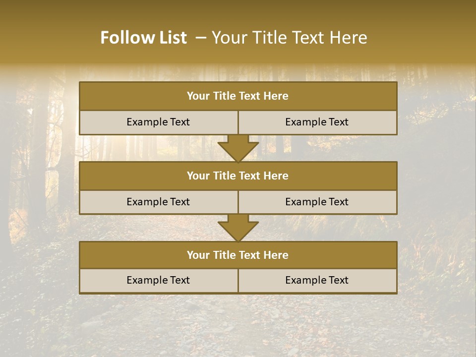 Landscape Panoramic Nonurban PowerPoint Template