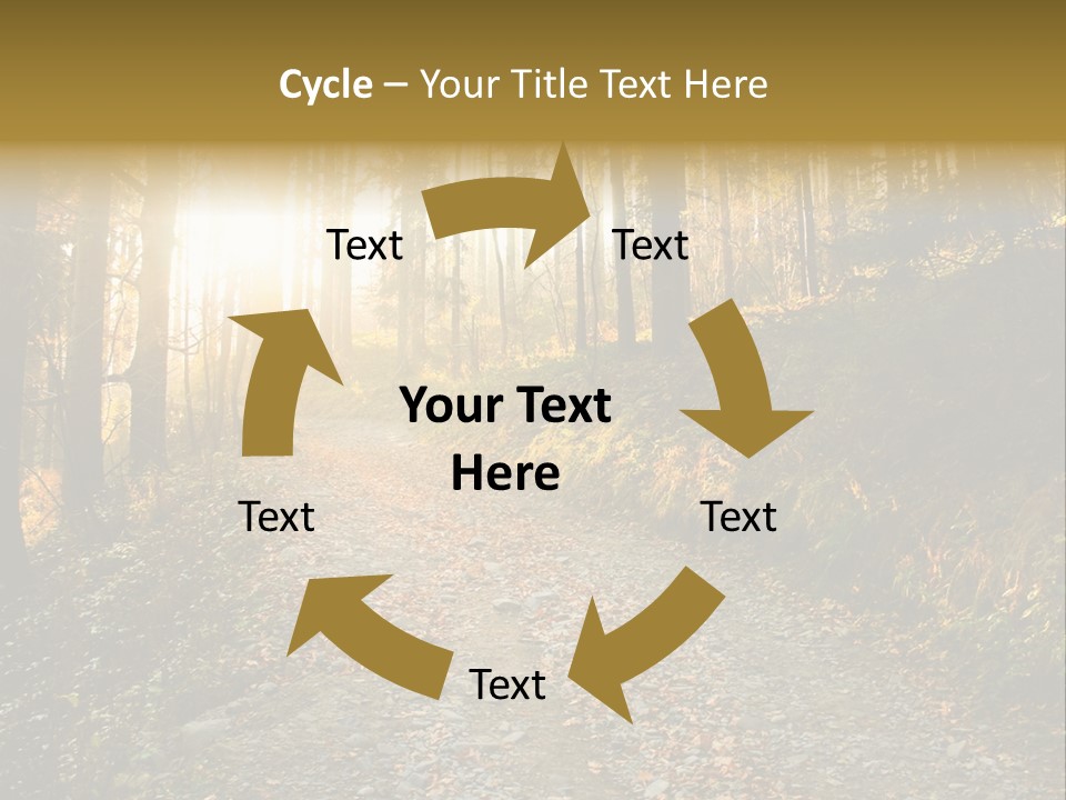 Landscape Panoramic Nonurban PowerPoint Template