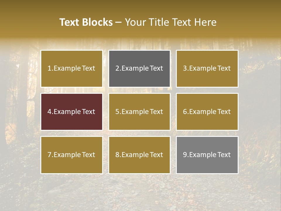 Landscape Panoramic Nonurban PowerPoint Template