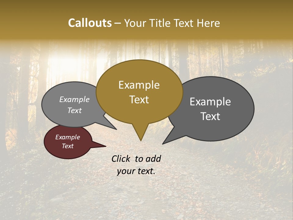 Landscape Panoramic Nonurban PowerPoint Template