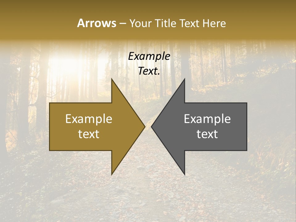 Landscape Panoramic Nonurban PowerPoint Template
