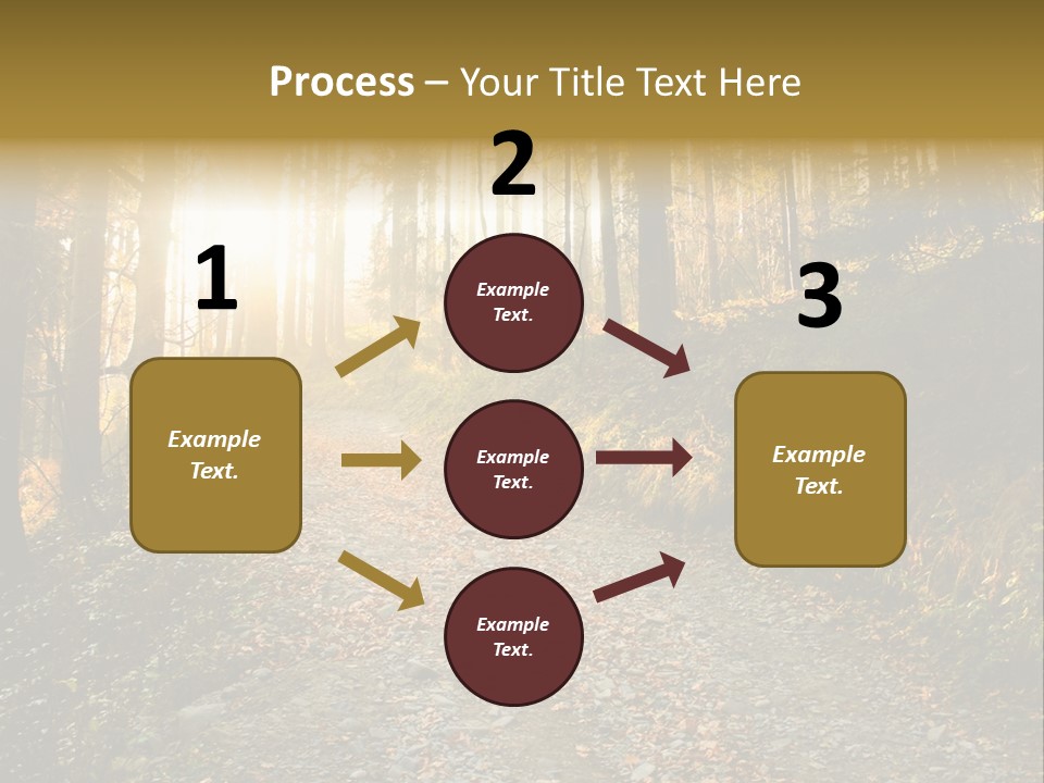 Landscape Panoramic Nonurban PowerPoint Template
