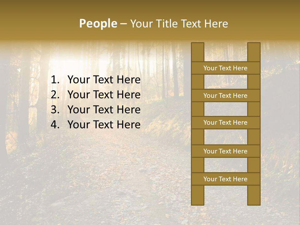 Landscape Panoramic Nonurban PowerPoint Template